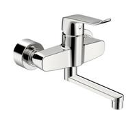 HANSA Hansa Mitigeur monocommande lavabo HANSACLINICA Saillie 227 mm, montage mural, chrome Quantité:1