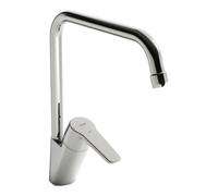 HANSA Hansa Mitigeur monocommande pour évier HANSAPOLO Eco bec pivotant, porte-à-faux 221 mm, chrome Quantité:1
