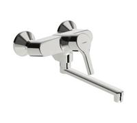 HANSA Hansa Mitigeur mural pour évier HANSAPALENO pivotant, portée 284 mm, chrome Quantité:1