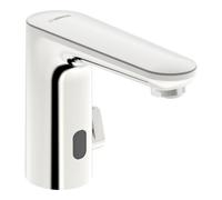 HANSA Hansa Robinet lavabo infrarouge HANSAELECTRA Batt, sans garniture vidage, bec 123 mm, chromé Quantité:1