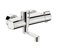 HANSA Hansa Robinet mural infrarouge pour lavabo HANSAELECTRA, à piles, THM, bec 186 mm, chrome Quantité:1