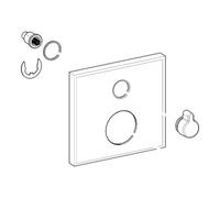 HANSA Hansa Ros. 59914222 150 x 150 mm chromé Quantité:1