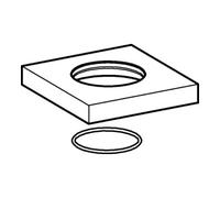 HANSA Hansa Rosette 75 x 75mm complète Quantité:1