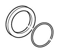 HANSA Hansa Rosette complète d= 75mm chrome Quantité:1