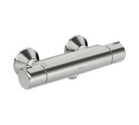 HANSA Hansa Thermostat de douche HANSAMICRA AP, raccord S, entrée eau froide/chaude verticale, chromé Quantité:1