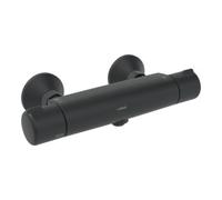 Hansa – Mitigeur thermostatique de douche Micra Thermo Cool ECO noir mat 5815017133