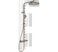 HANSA HANSAAURELIA robinetterie de douche à effet pluie, 3 jets, 4719910381, Couleur: bronze brossé
