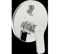 HANSA HANSABASIC Mitigeur de bain et de douche, pour corps dencastrement, chrome, 80559003