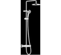 HANSA HANSABASIC Mitigeur de douche à effet pluie, garniture de douche, chromé, 55350110