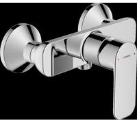 Robinet de douche Hansa HANSABASIC 55450103, montage en surface, pour fixation murale, chromé