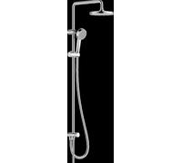 HANSA HANSABASIC Set de douche de tête, 1 jet, chromé, 55380130