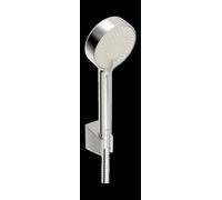 HANSA HANSABASICJET Set de douche à main, technique anti-calcaire, diamètre 95 mm, débit éco, 3 jets, 44680133, Couleur: chrome