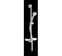 HANSA HANSABASICJET Set de douche mural, longueur 700 mm, technique anti-calcaire, 1 jet, diamètre 70 mm, 44780211