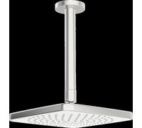 HANSA HANSABASICJET Style Douche de tête, carrée, montage au plafond, chromé, 44370200