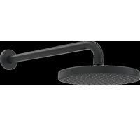 HANSA HANSABASICJET Style Douche de tête, ronde, 4436010033, Couleur: noir mat