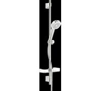 HANSA HANSABASICJET Style Set de douche à barre murale, montage mural, 1 jet, 920 mm, chromé, 44790111