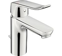 Hansa Mitigeur lavabo Hansacare 46012206, levier long, garniture de vidage, saillie 114 mm, chromé