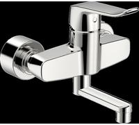 HANSA HANSAclinca Mitigeur de lavabo, saillie 177 mm, chromé, 01526283