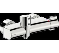Hansa Clinica - Mitigeur de douche électronique, alimentation par piles, chrome 08866200