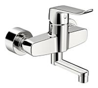 Hansa Hansaclinica Hansa Hansaclinica mitigeur lavabo 283 montage mural, pivotante , saillie 177 mm, chromé
