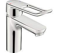 Hansa Hansaclinica mitigeur lavabo 45022186 sans garniture de mitigeur lavabo , levier de fixation, saillie 114 mm, chromé