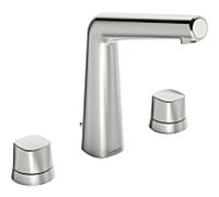 Hansa Hansadesigno avec garniture de vidage lavabo 3 trous 51052183 avec garniture de vidage , saillie 141 mm, chromé