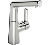 Hansa Armaturen – Mitigeur de lavabo Designo 51492283, bec pivotant, saillie 150 mm, chrome