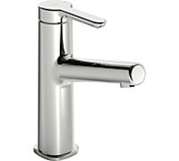 Hansa Armaturen – Mitigeur de lavabo Designo 51882283, sans garniture, saillie 128 mm, chrome
