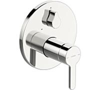 Hansa Hansadesigno Hansa Hansadesigno mitigeur bain, avec unité fonctionnelle, chromé