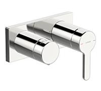 Hansa Designo - Mitigeur encastré pour 2 sorties, chrome 44519583