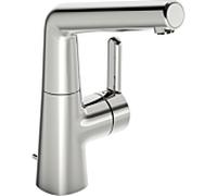 Hansa Hansadesigno mitigeur lavabo 51211183 ND, avec garniture de vidage , saillie 151 mm, chromé