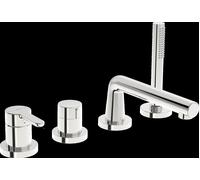 Hansa Designo - Mitigeur de baignoire, 4 trous, chrome 53122063
