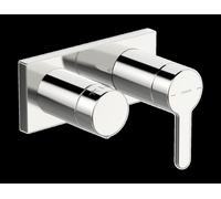 HANSA HANSADESIGNO Style Mitigeur de bain et douche, pour corps dencastrement, chrome, 44519583