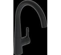 HANSA HANSAdesigno/-STYLE Robinet de cuisine, montage au sol, saillie 219mm, 5101228333, Couleur: noir mat