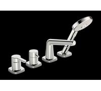 Hansa Designo - Mitigeur de baignoire, 4 trous, chrome 53122083
