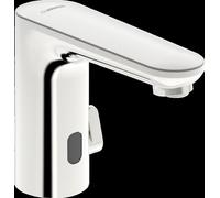 Hansa Electra - Mitigeur thermostatique électronique de lavabo, alimentation secteur, Bluetooth, chrome 92602009