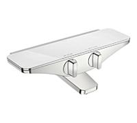 Hansa Emotion - Mitigeur thermostatique de baignoire, blanc/ chrome 5864217182