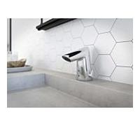 Hansa Hansafit mélangeur de lavabo infrarouge 65412219 à piles, sans garniture de vidage, saillie 85 mm, chrome