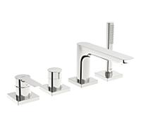Hansa Hansaligna 06442473 chromé , chromé monocommande pour tous les sets d'installation 4 trous