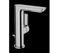 Hansa Hansaligna mitigeur de lavabo 55302203 chromé , avec garniture de vidage , la projection 116 mm