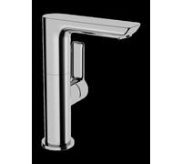 HANSA HANSALIGNA Mitigeur de lavabo, commande latérale, sans vidage, avec dispositif de sécurité, saillie : 116mm, chromé, 55352203