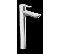 Hansa Mitigeur de lavabo Ligna 06032203 – bec haut chrome, saillie 150 mm, sans vidage
