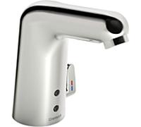 Hansa Mitigeur lavabo Medipro 05672129 - Infrarouge, alimentation secteur, saillie 117 mm - Chrome