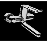 Hansa mitigeur lavabo Hansamedipro chrome raccord mural 02552205,