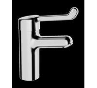 HANSA HANSAMEDIPRO protec Mitigeur de lavabo, levier de sécurité, saillie 120 mm, chromé, 01712192