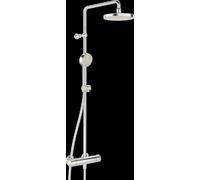 HANSA HANSAMICRA ECO Mitigeur de douche à effet pluie, 7,3 L min, chromé, 443501300007
