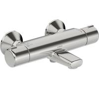HANSA HANSAMICRA Mitigeur de bain et douche, débit éco, saillie : 159 mm, 58162171, Couleur: chrome