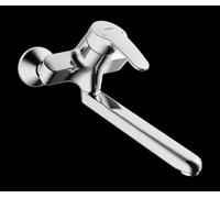Hansa Mitigeur mural HANSAMIX 01692183 chromé saillie 300 mm pour lavabo/évier G 1/2