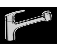 HANSA HANSAMIX Robinet de cuisine, raccord de tuyaux flexibles, saillie 235 mm, 01382283