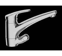HANSA HANSAMIX Robinet de cuisine, robinet darrêt pour appareil, raccord tube cuivre, saillie 203 mm, 01211183